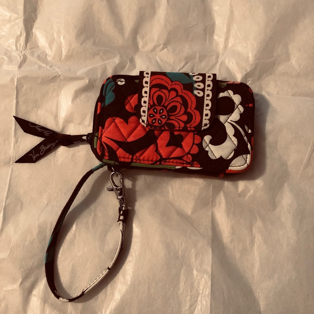 Vera Bradley Floral Wristlet